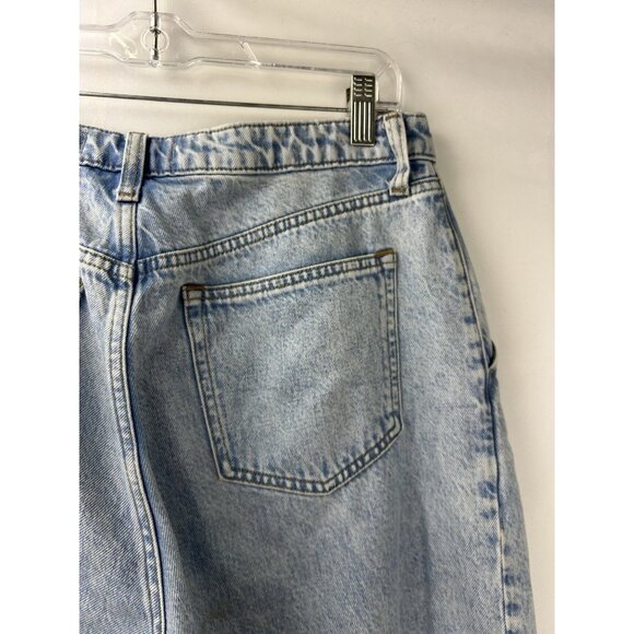 Abercrombie & Fitch Womens 29/8 The Loose High Rise Curve Love Jeans Bootcut - Picture 10 of 15